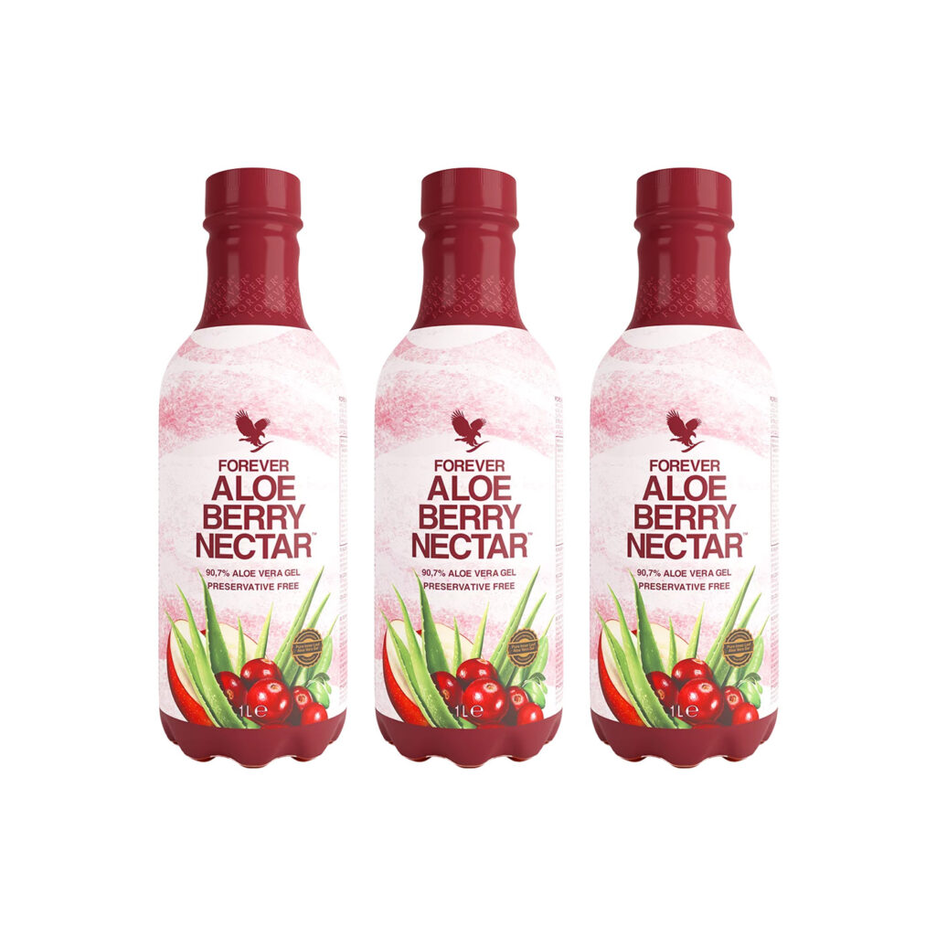 משקה אלוורה וחמוציות   מארז שלישייה