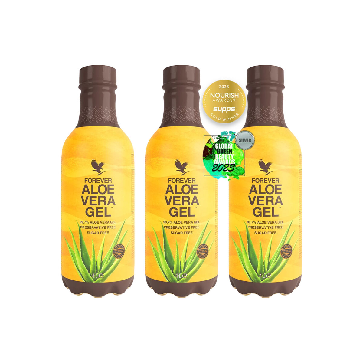 משקה ג'ל אלוורה טבעי   מארז שלישייה