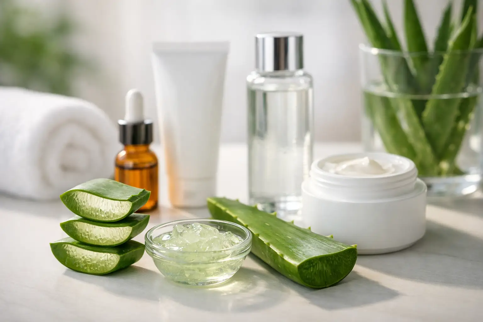 איך אלוורה עוזרת לעור ביום יום