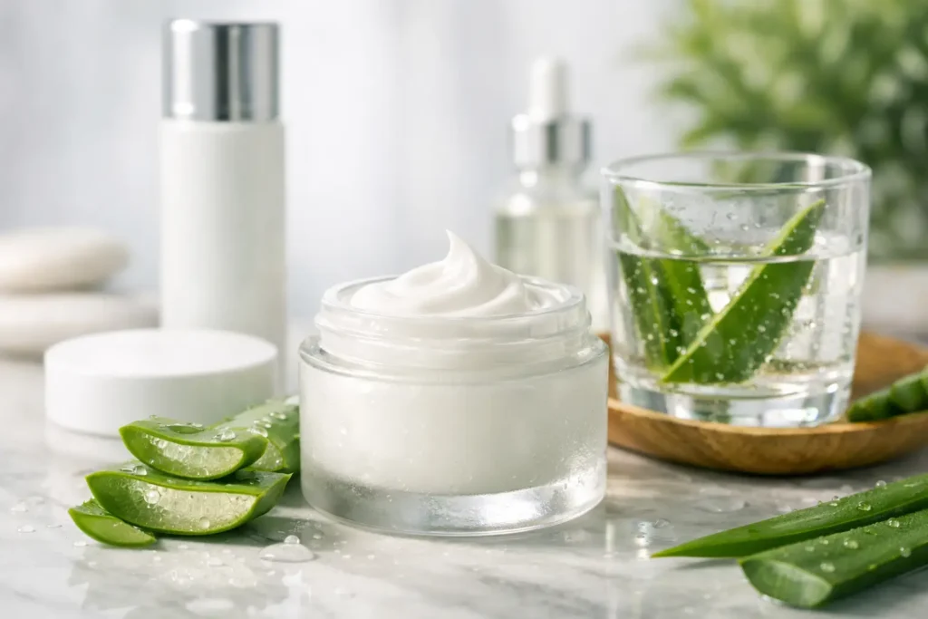 עמוד הבית קרם לחות לפנים עם אלוורה - למי זה מתאים?